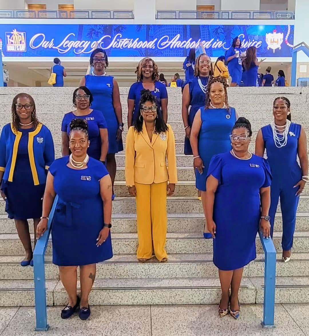 Xi Gamma Sigma members at Boule 2026 in Tampa, Florida